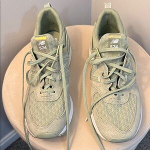 New Balance Women's Sage Green Sneakers